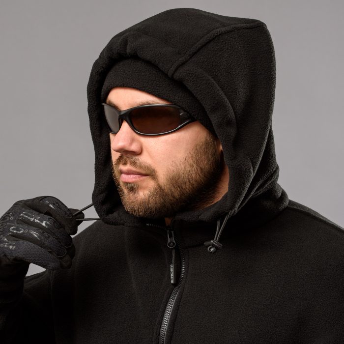 Толстовка тактична "ULTIMATUM" BLACK (Фліс) - Зображення 4