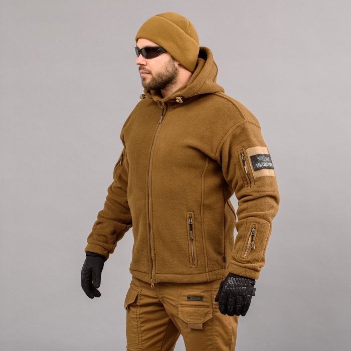 Толстовка тактична "ULTIMATUM" COYOTE (Фліс) - Зображення 2