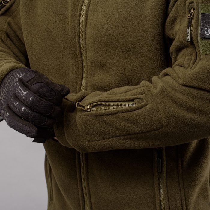 Толстовка тактична "ULTIMATUM" OLIVE (Фліс) - Зображення 6