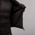 Толстовка з капюшоном "ANTITERROR II" BLACK (Фліс + Мембрана) - Зображення 11