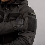 Толстовка з капюшоном "ANTITERROR II" BLACK (Фліс + Мембрана) - Зображення 7