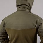 Толстовка з капюшоном "ANTITERROR II" OLIVE (Фліс + Мембрана) - Зображення 7
