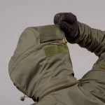 Толстовка з капюшоном "ANTITERROR II" OLIVE (Фліс + Мембрана) - Зображення 6