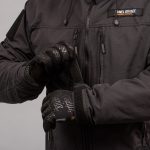 Вітровка "TRAVEL DEFENCE" BLACK (Таслан + Мікрофліс) - Зображення 8