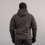 Вітровка "TRAVEL DEFENCE" BLACK (Таслан + Мікрофліс) - Зображення 3