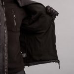 Вітровка "TRAVEL DEFENCE" BLACK (Таслан + Мікрофліс) - Зображення 10