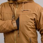 Вітровка "TRAVEL DEFENCE" COYOTE (Таслан + Мікрофліс) - Зображення 4