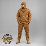 Вітровка "TRAVEL DEFENCE" COYOTE (Таслан + Мікрофліс) - Зображення 11
