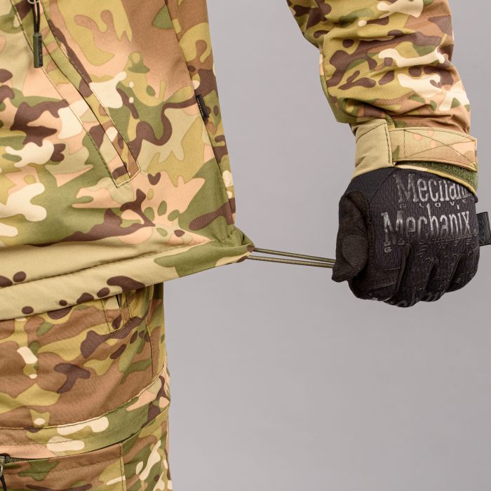 Вітровка "TRAVEL DEFENCE" MULTICAM (Таслан + Мікрофліс) - Зображення 10