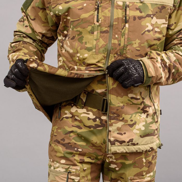 Вітровка "TRAVEL DEFENCE" MULTICAM (Таслан + Мікрофліс) - Зображення 9