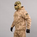 Вітровка "TRAVEL DEFENCE" УКРПІКСЕЛЬ ММ14 (Таслан + Мікрофліс) - Зображення 2