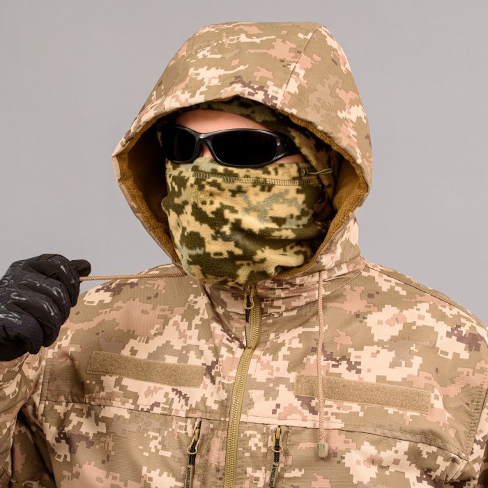 Вітровка "TRAVEL DEFENCE" УКРПІКСЕЛЬ ММ14 (Таслан + Мікрофліс) - Зображення 11