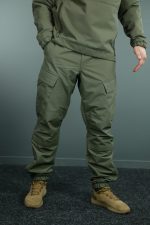 Водостійкі тактичні зимові штани FS RINGO OLIVE - Зображення 7