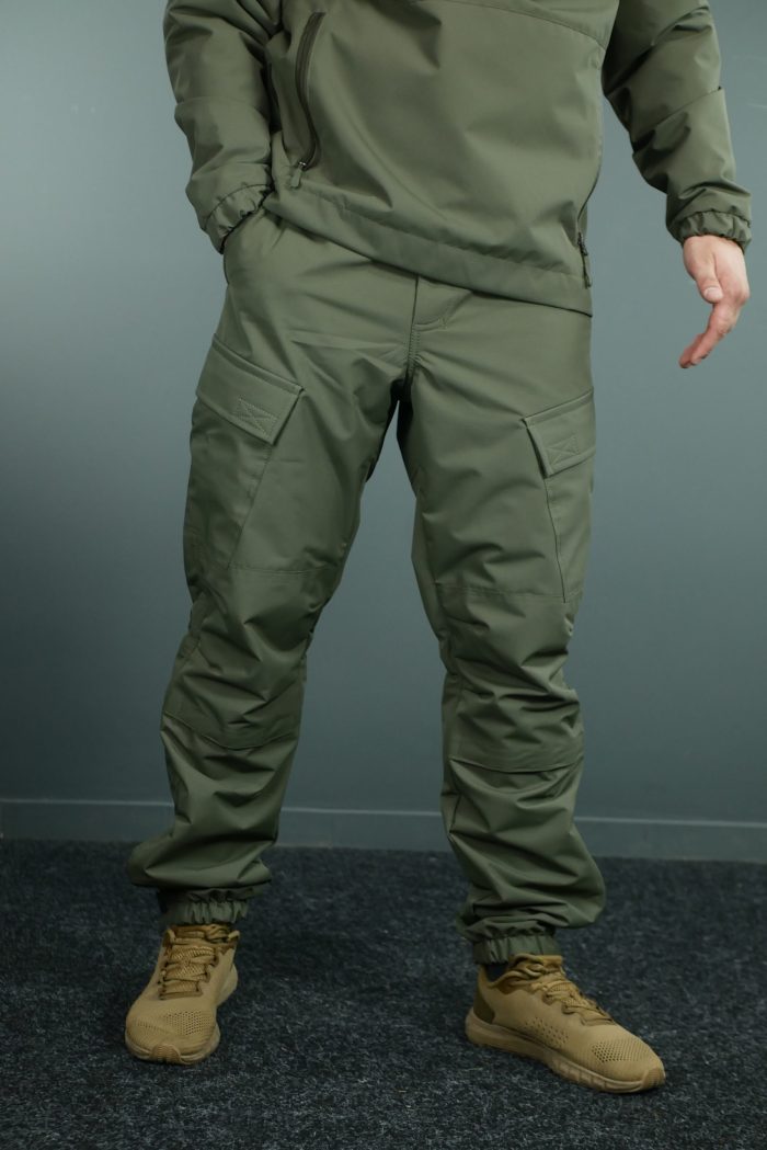 Водостійкі тактичні зимові штани FS RINGO OLIVE - Зображення 7