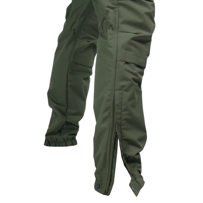 Водостійкі тактичні зимові штани FS RINGO OLIVE - Зображення 6