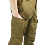 Водостійкі тактичні зимові штани FS RINGO COYOTE - Зображення 4