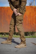 Водостійкі тактичні зимові штани FS RINGO COYOTE - Зображення 6