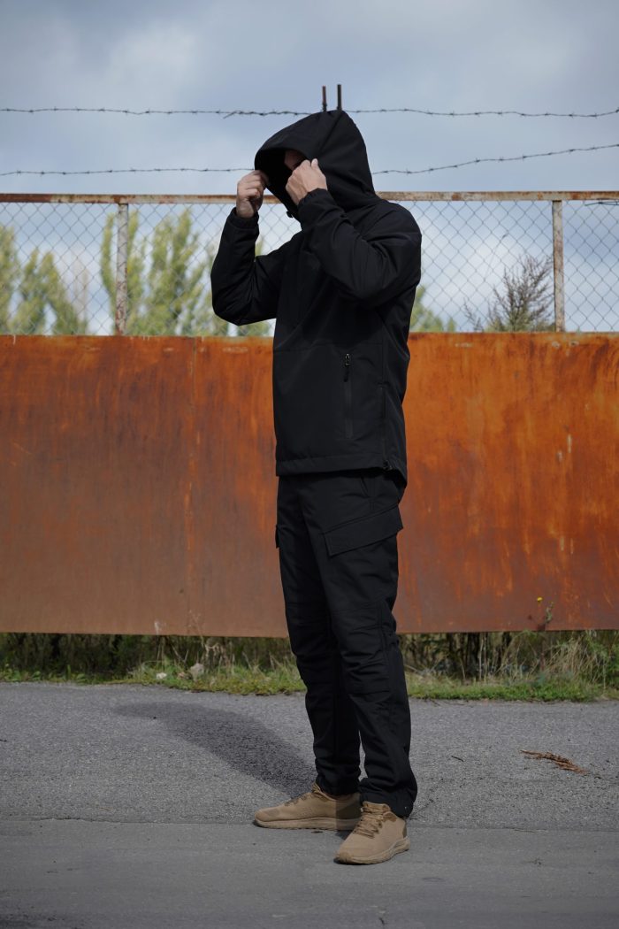 Водостійкі тактичні зимові штани FS RINGO Black - Зображення 9