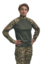 Жіноча бойова сорочка UBACS для бронежилета Піксель/Хакі