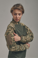Жіноча бойова сорочка UBACS для бронежилета Піксель/Хакі - Зображення 5