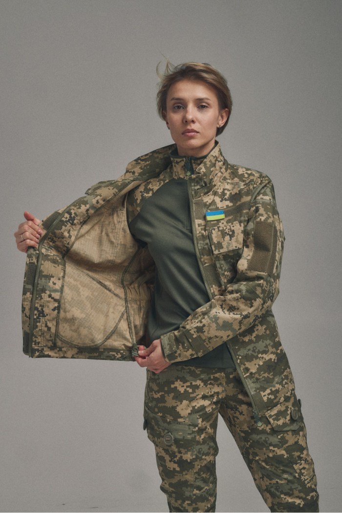 Жіноча тактична куртка FC Combat Fit, піксель - Зображення 6