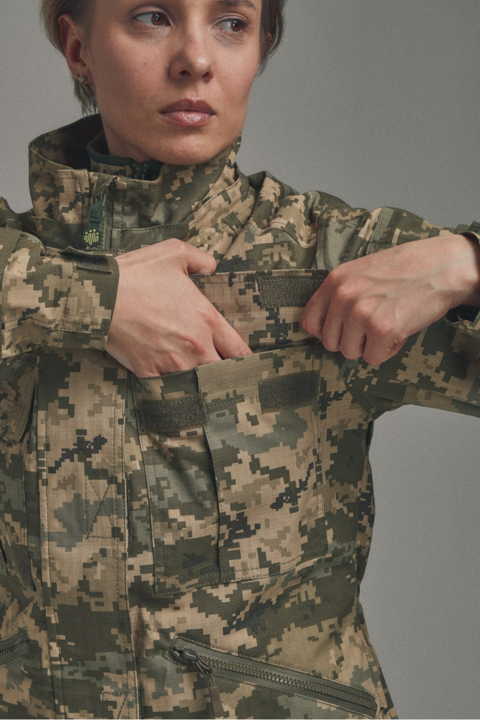 Жіноча тактична куртка FC Combat Fit, піксель - Зображення 7