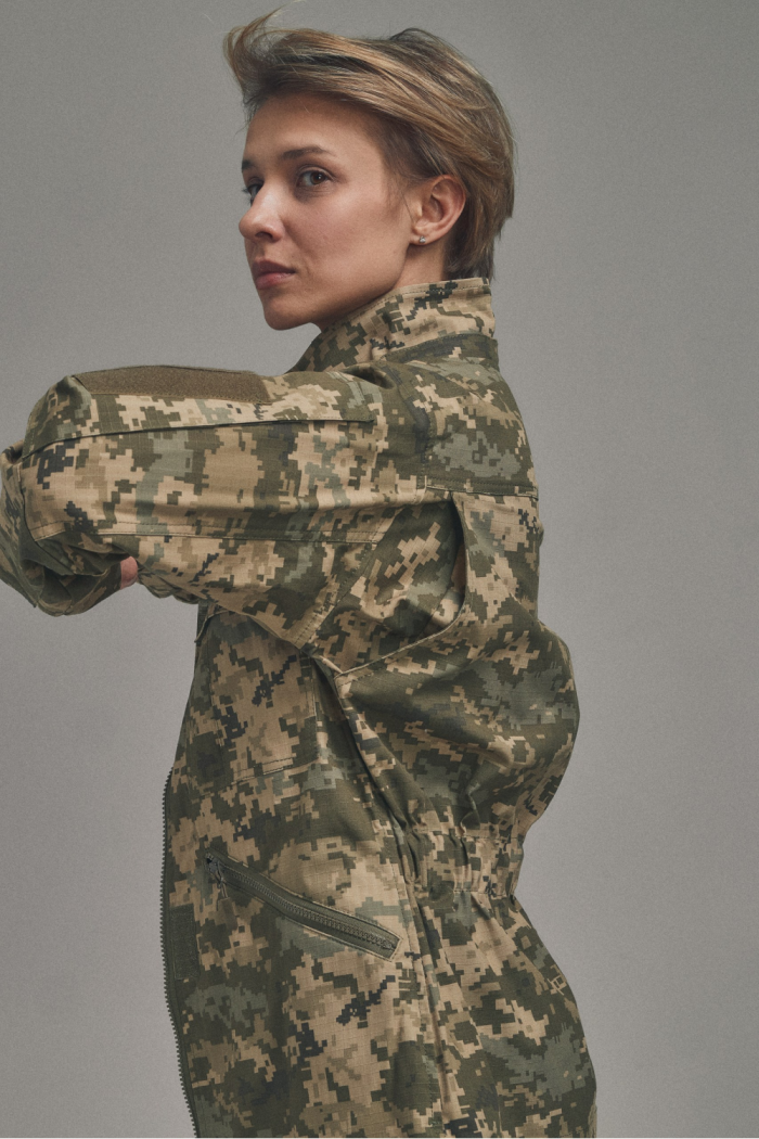 Жіноча тактична куртка FC Combat Fit, піксель - Зображення 5