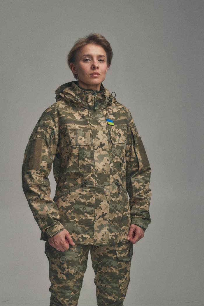 Жіноча тактична куртка FC Combat Fit, піксель - Зображення 2