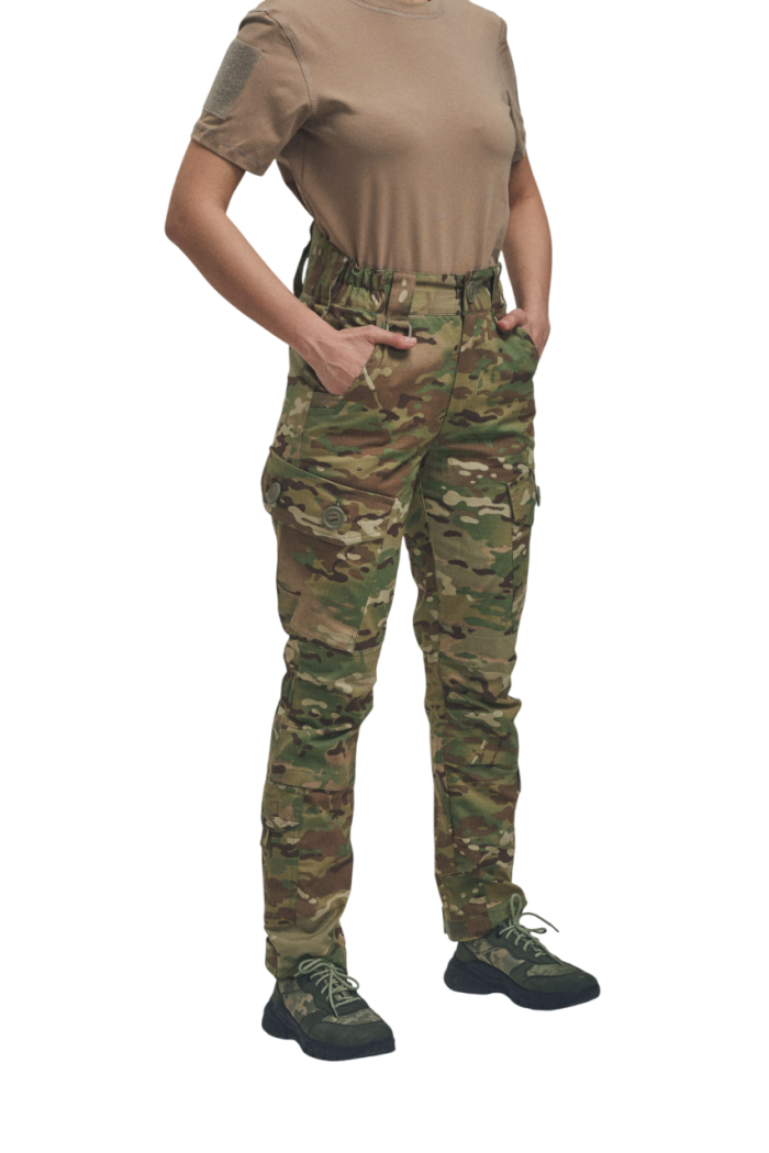 Жіночі польові штани FS з корсетною посадкою, мультикам - Зображення 1