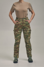 Жіночі польові штани FS з корсетною посадкою, мультикам - Зображення 4