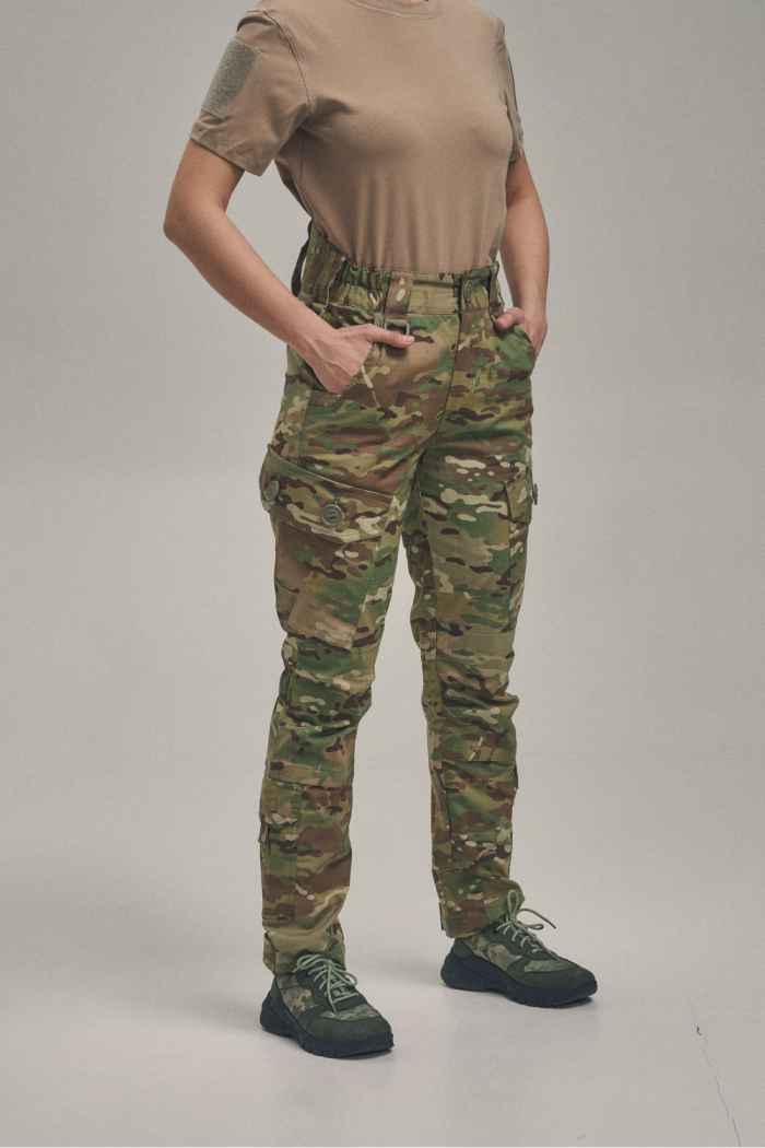 Жіночі польові штани FS з корсетною посадкою, мультикам - Зображення 6