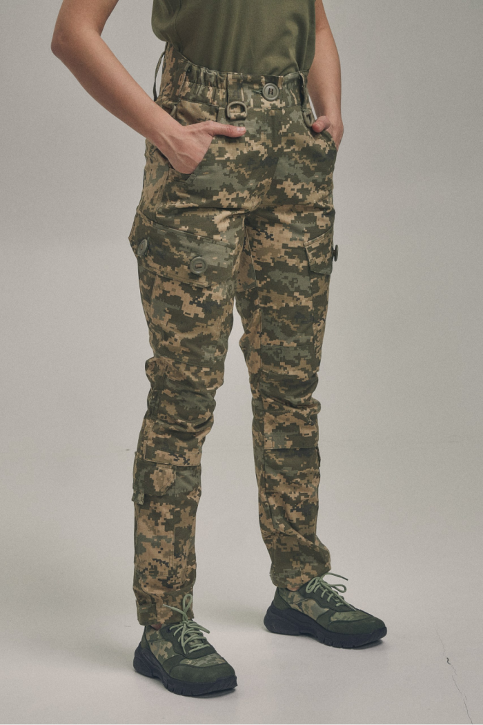 Жіночі польові штани FS з корсетною посадкою, піксель - Зображення 3