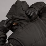 Жилетка утеплена, з капюшоном "ANTITERROR II" BLACK (Мембрана + Синтепон) - Зображення 4