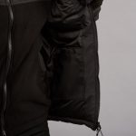 Жилетка утеплена, з капюшоном "ANTITERROR II" BLACK (Мембрана + Синтепон) - Зображення 10