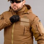 Жилетка утеплена з капюшоном "ANTITERROR II" COYOTE (Мембрана + Синтепон) - Зображення 7