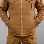 Жилетка утеплена з капюшоном "ANTITERROR II" COYOTE (Мембрана + Синтепон) - Зображення 8
