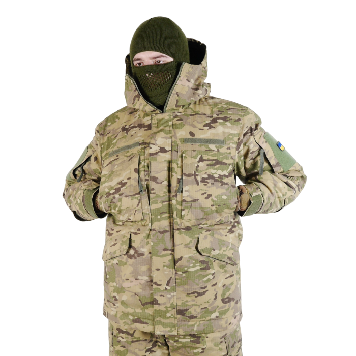 Зимовий костюм (бушлат+штани) мультикам - Зображення 5