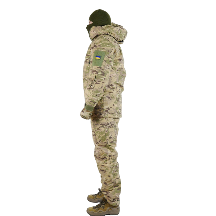 Зимовий костюм (бушлат+штани) мультикам - Зображення 2