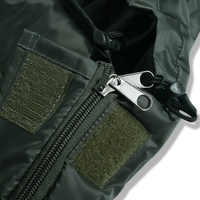 Зимовий спальний мішок Kiborg "Alaska Duspo" -20°C олива (85x210) - Зображення 4