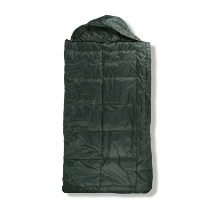 Зимовий спальний мішок Kiborg "Alaska Duspo" -20°C олива (85x210) - Зображення 1