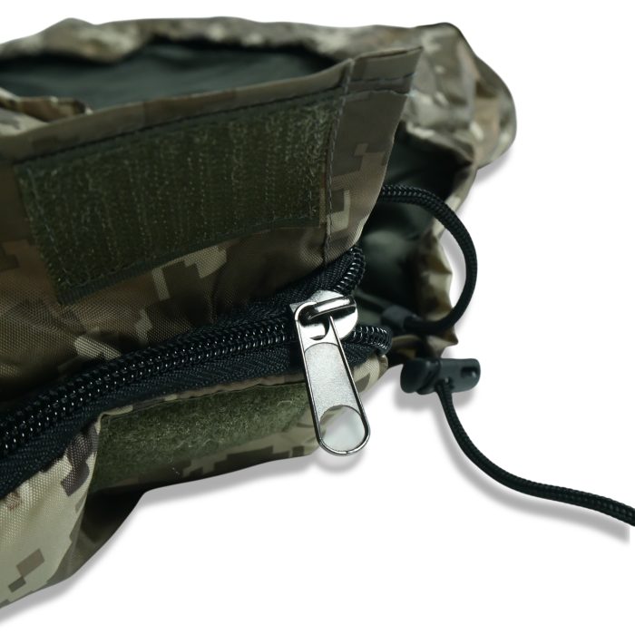 Зимовий спальний мішок Kiborg "Alaska Duspo" -20°C піксель (85x210) - Зображення 6