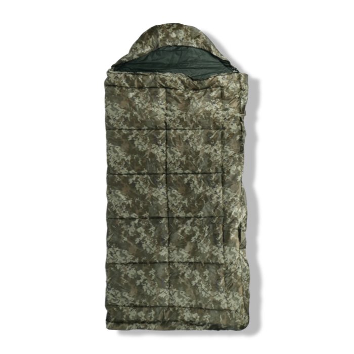 Зимовий спальний мішок Kiborg "Alaska Duspo" -20°C піксель (85x210) - Зображення 1
