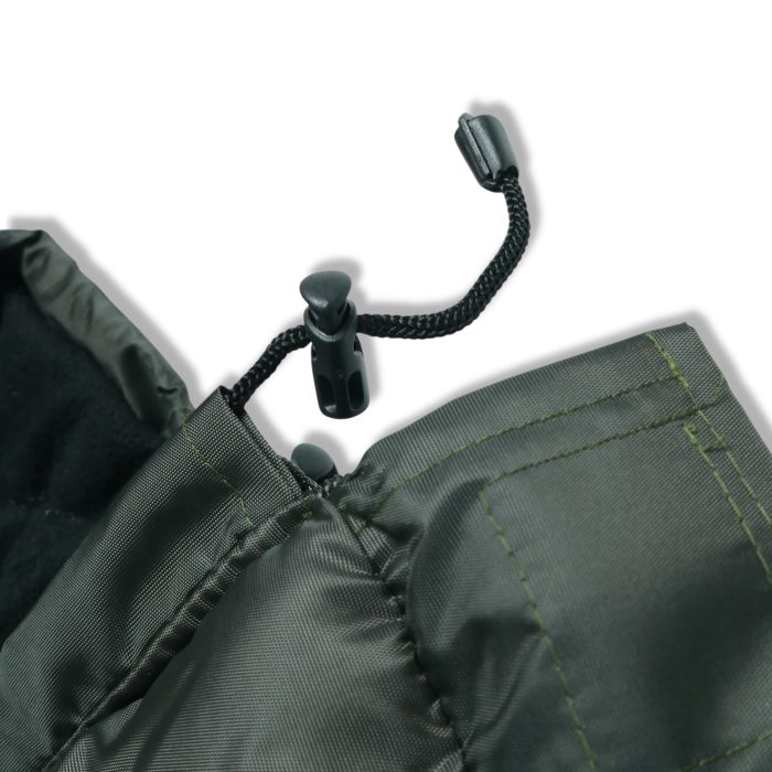 Зимовий спальний мішок Kiborg "Alfa Fleece" -20°C олива (85x210) - Зображення 5