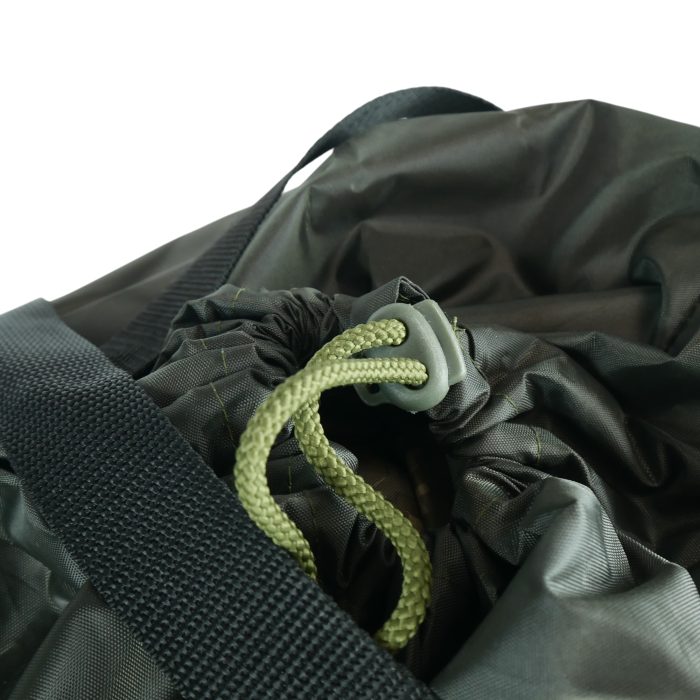 Зимовий спальний мішок Kiborg "Alfa Fleece" -20°C олива (85x210) - Зображення 7