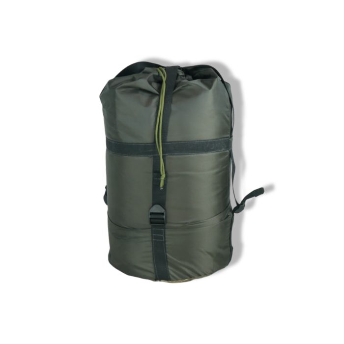 Зимовий спальний мішок Kiborg "Alfa Fleece" -20°C олива (85x210) - Зображення 2