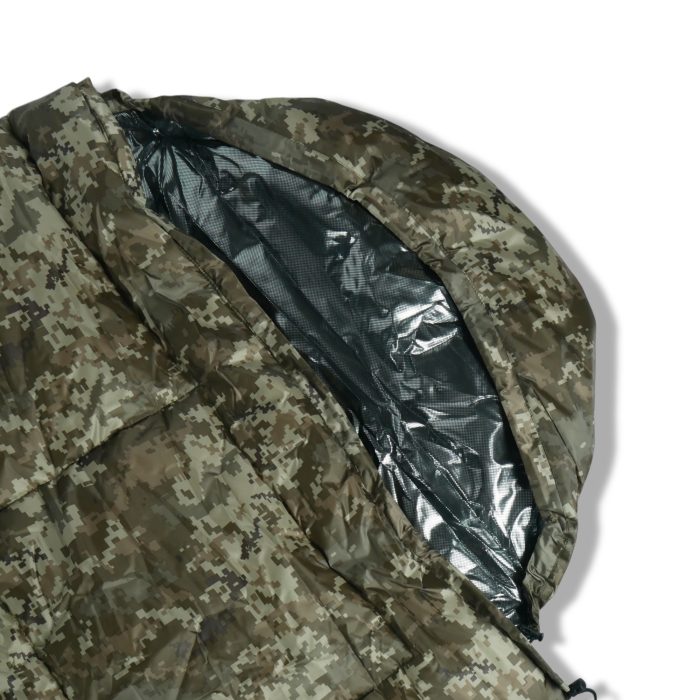 Зимовий спальний мішок Kiborg "Omni-Heat" -25°C піксель (85x210) - Зображення 3