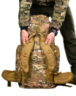 Рюкзак тактичний 70 л. із зносостійкого, водонепроникного матеріалу МУЛЬТИКАМ - Зображення 4
