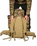 Рюкзак тактичний 100+10 л. із зносостійкого, водонепроникного матеріалу МУЛЬТИКАМ - Зображення 4