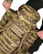 Рюкзак тактичний 100+10 л. із зносостійкого, водонепроникного матеріалу МУЛЬТИКАМ - Зображення 9