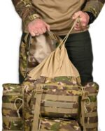 Рюкзак тактичний 100+10 л. із зносостійкого, водонепроникного матеріалу МУЛЬТИКАМ - Зображення 10